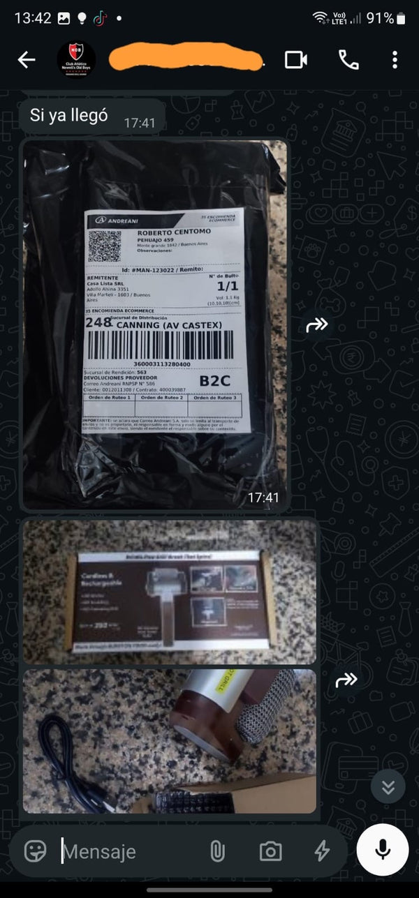 Reseña de cliente