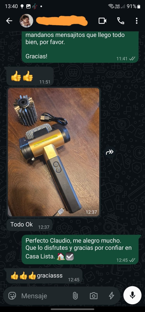 Reseña de cliente